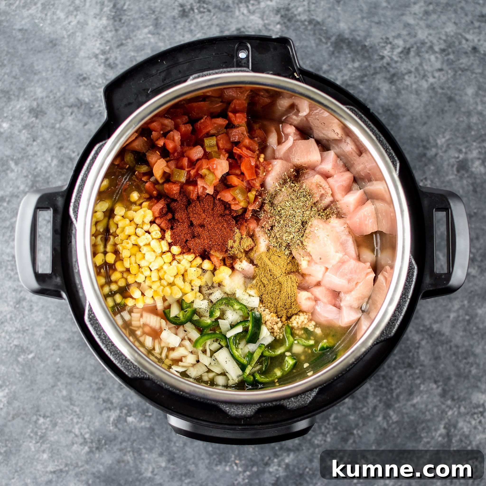 25 Favorite Instant Pot Recipes I Cooked First 9 Ingredients for the chicken jalapeno popper soup made in the Instant Pot - The First 25 Recipes I Made With My Instant Pot