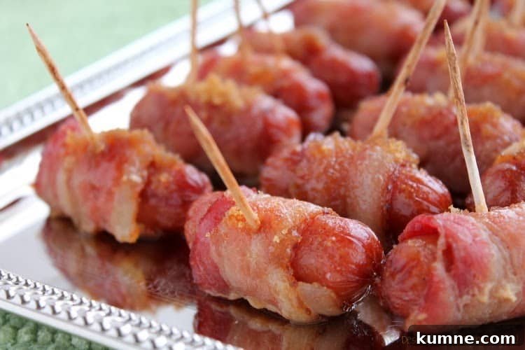 bacon wrapped lil smokies