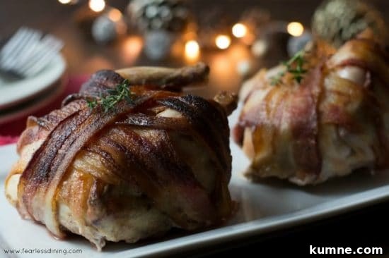 bacon wrapped chicken