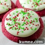 Christmas Sugar Cookies with Royal Icing Recipe and Decorating Tips 6 Christmas Red Velvet Sugar Cookie