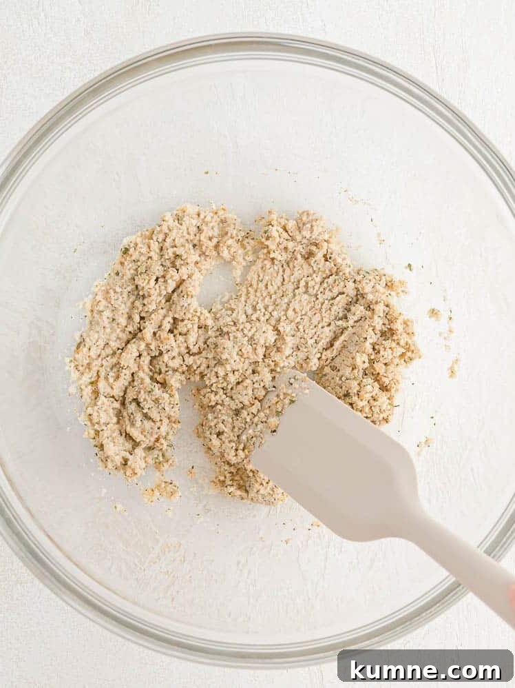 Crispy Air Fryer Italian-Style Meatballs Recipe 6 Bread crumbs mixed with milk.