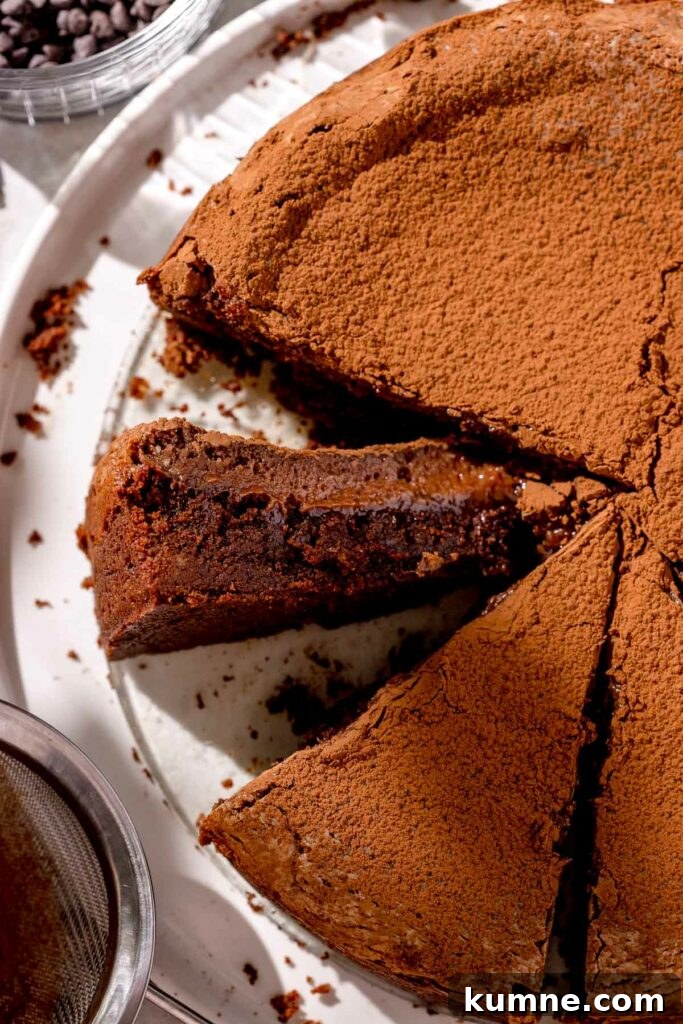Sliced gooey butter cake