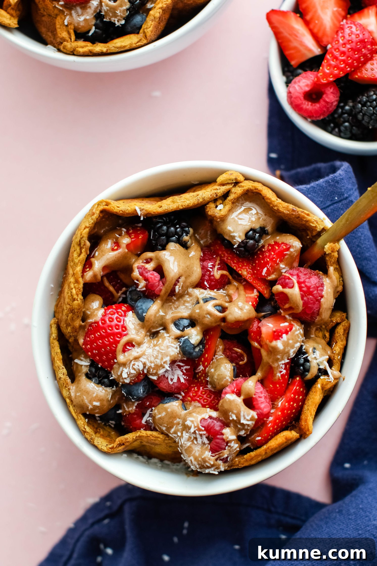 Pumpkin Protein Pan-Crepe Bowls: Fluffy Fall Breakfast Recipe 6 Pumpkin Protein