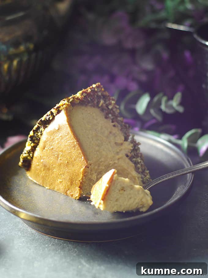 Nut-Free & Dairy-Free Baked Cheesecake (Also free from: gluten & grains, oils, eggs, and refined sugar)