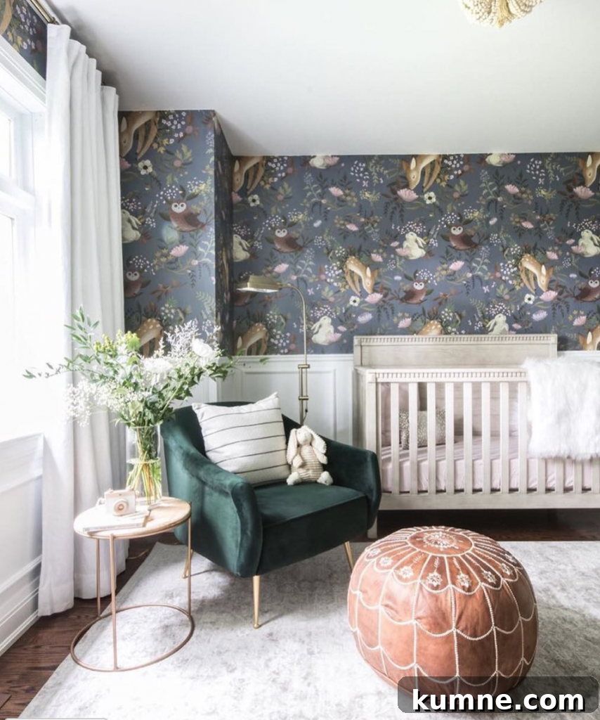 12 Gorgeous Board and Batten Bedroom Wall Ideas You’ll Love 22 a blue and green nursery