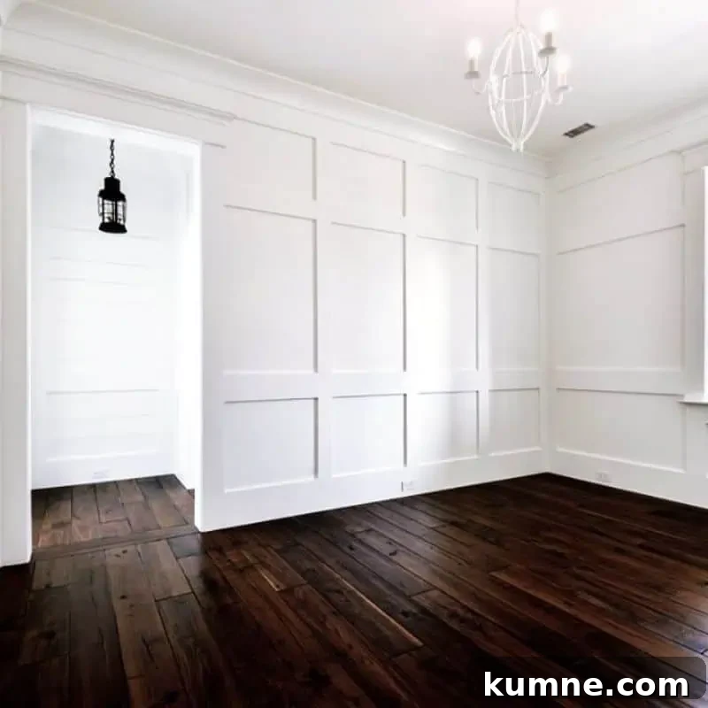 12 Gorgeous Board and Batten Bedroom Wall Ideas You’ll Love 8 all white board and batten wall ideas