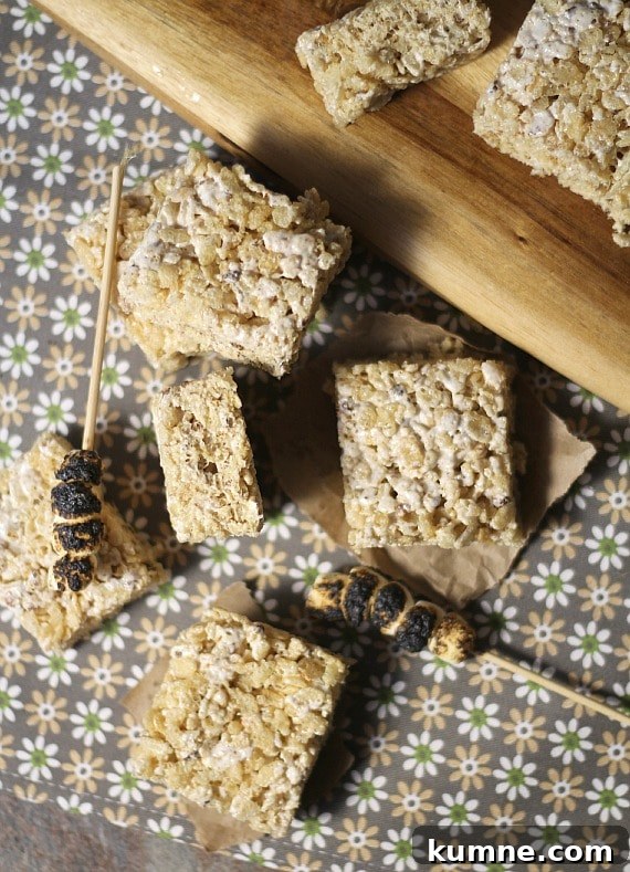 Toasted Marshmallow Krispie Treats Toasted Marshmallow Krispie Treats