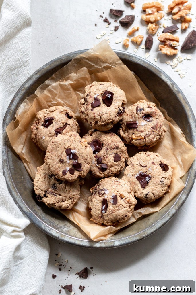 Thick Chewy Oatmeal Breakfast Cookies Recipe 2 Thick + Chewy Oatmeal Breakfast Cookies