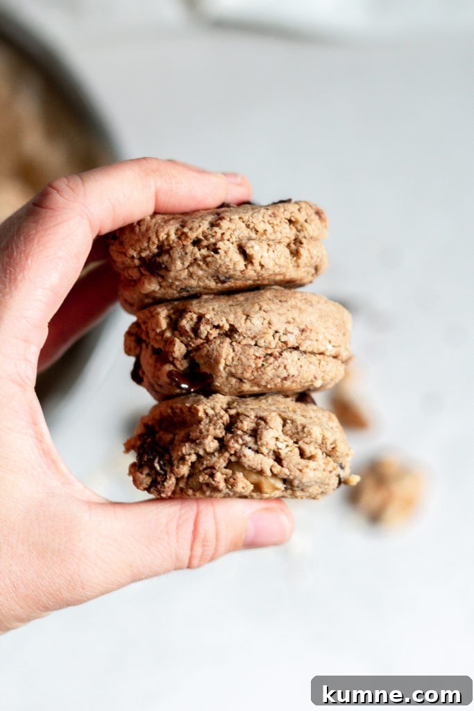 Thick Chewy Oatmeal Breakfast Cookies Recipe 4 Thick + Chewy Oatmeal Breakfast Cookies