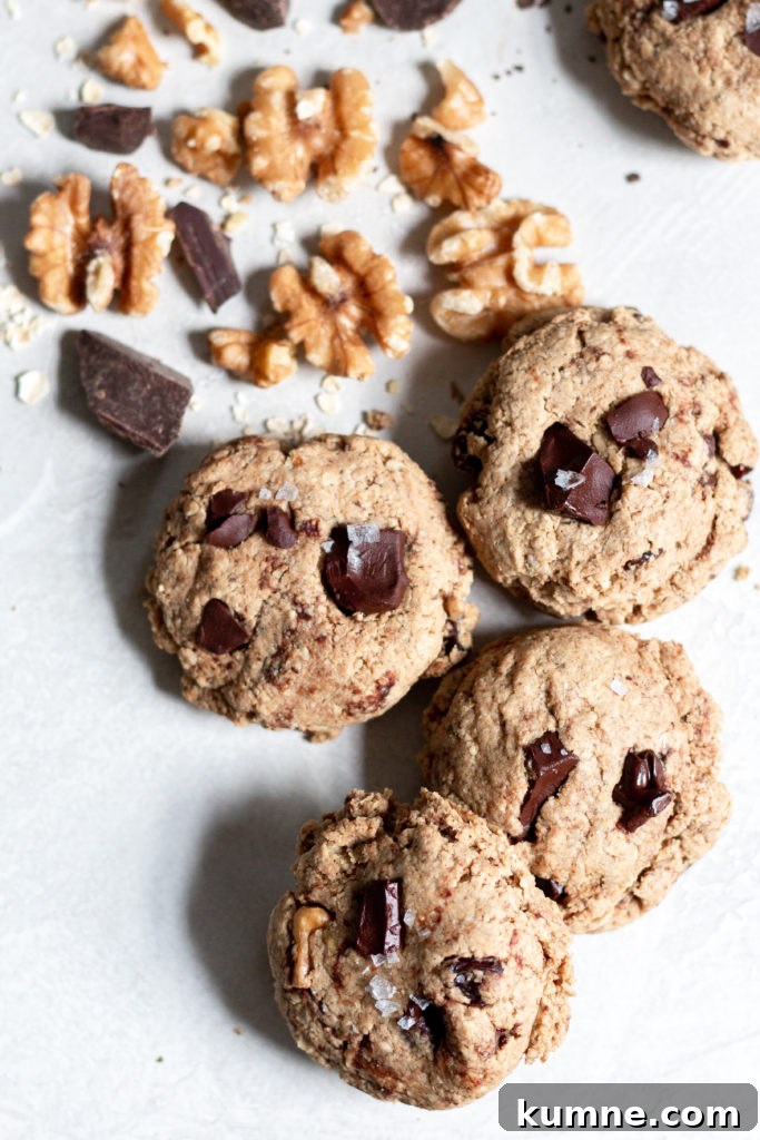 Thick Chewy Oatmeal Breakfast Cookies Recipe 5 Thick + Chewy Oatmeal Breakfast Cookies