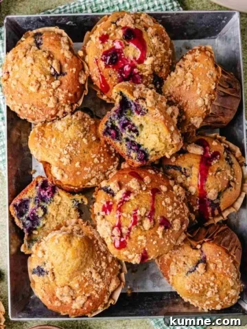 blueberry cottage cheese muffins.